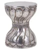 HOT SALE ALUMINUM SIDE TABLE WITH ANTIQUE FILLED