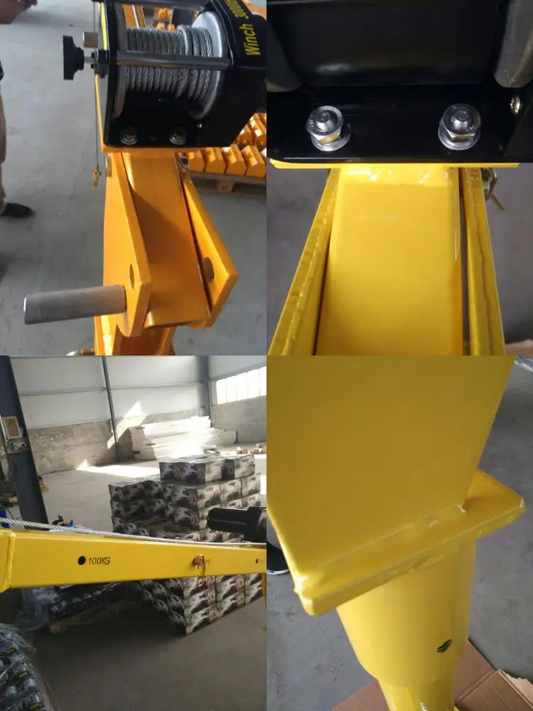 Telescopic portable mini truck crane Products from Shandong Jndo