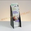 Clear Acrylic 4 Tier Brochure Holder Stand, Plexiglass Brochure Display Magazine Rack