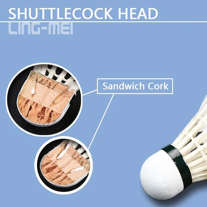 China Factory Oem Brand Yang Yang 300b Most Durable Goose Feather Badminton Shuttlecock Buy