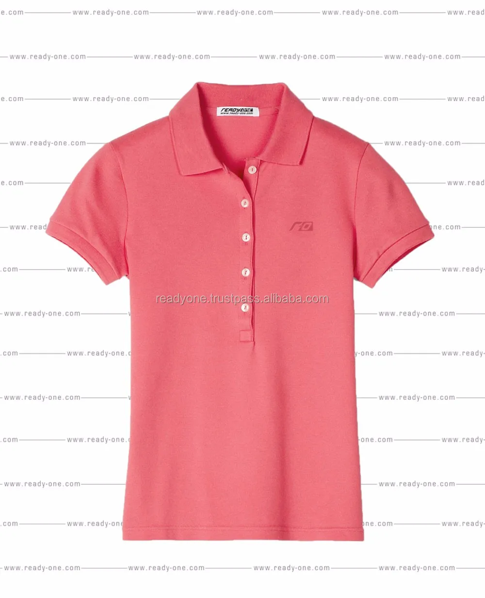 Women Loose Stripe Polo Shirt Uniform Polo Shirt Custom Polo Shirt