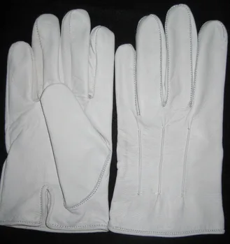 Men White Leather Dress Military And Wedding Gloves Buy Dress