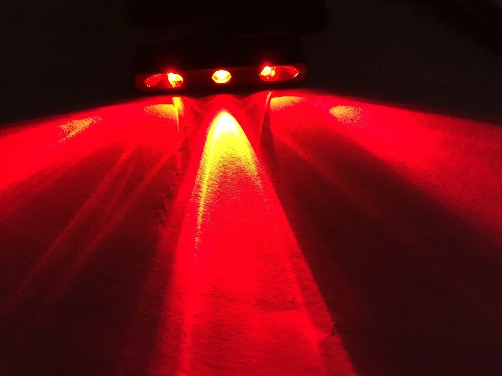 Cheap China factory mini 3led licence plate lights for motorcycles