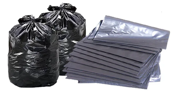 Garbage Bags Trash Bin Liners For Export Garbage Bags Trash Bin Liners For Export Black Product On Alibaba