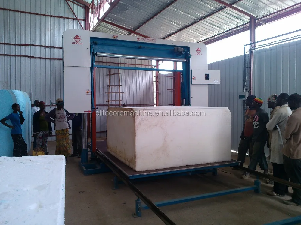 horizontal foam cutting ECMT-105 machine