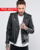 Custom faux leather jacket for wholesales,new fashion wholesale man leather jacket