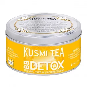 Kusmi Tea Paris Premium Luxury Teas Bb Detox 125gr Tins Card Box Of 6 Tins