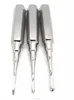 Dental Elevator Surgical Root Instruments Curved Tip 2mm, 3mm, 4mm Set of 3