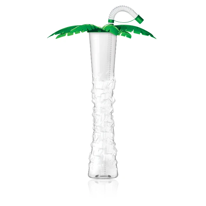 
Palm cup Novelty slush cup 17 oz./500 ml yard cup - Palm Tree - PET 