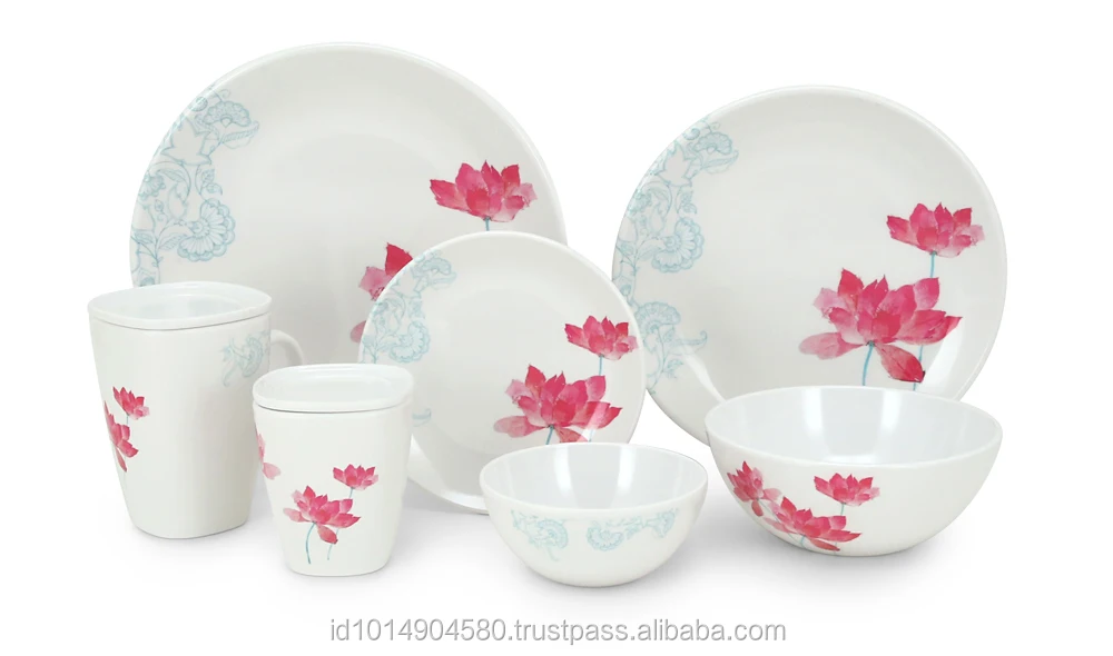 High Quality 100 Food Grade Onyx Melamine Dinnerware Tableware High Quality 100 Food Grade Onyx Melamine Dinnerware Tableware Dishes Plates Bowls Cups Prima Series White Red Cream