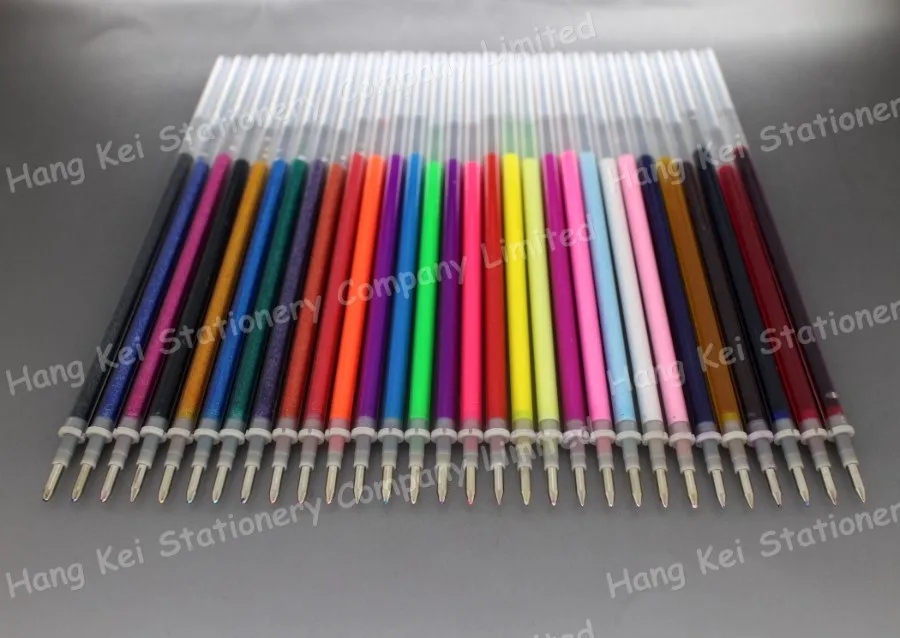 Factory Price En71 Tra Tiny Multi Bright Color Retractable Gel Pen Refill Cartridge Manufacturer