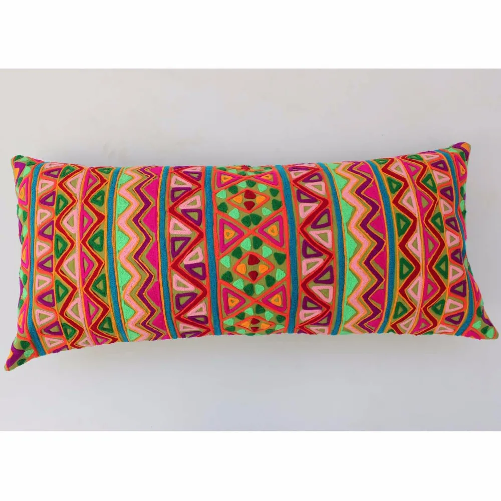 Home Decor Embroidered Wholesale Lumbar Throw Pillow Case Cover Buy