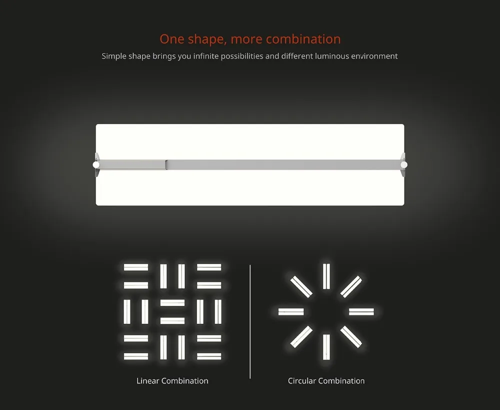 Best Selling Products In Asia 2020 LED Clear Panel Light Office Hanging Light Suspended Mounted