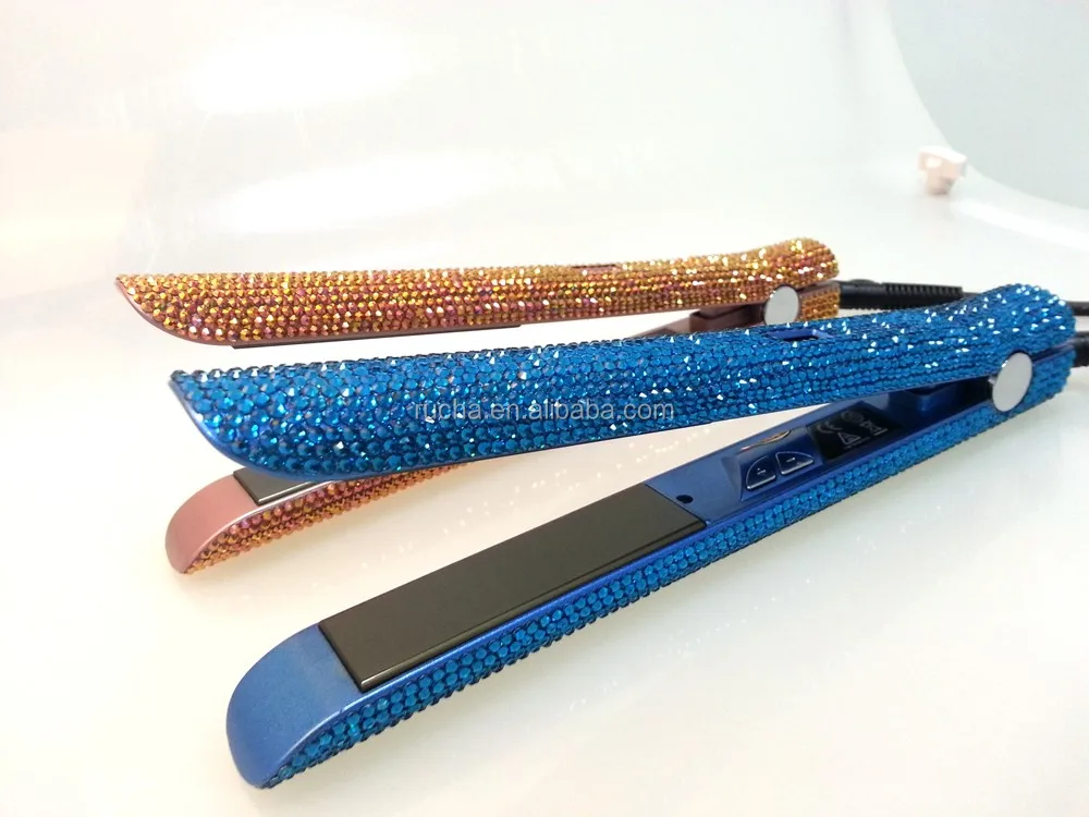 crystal flat iron