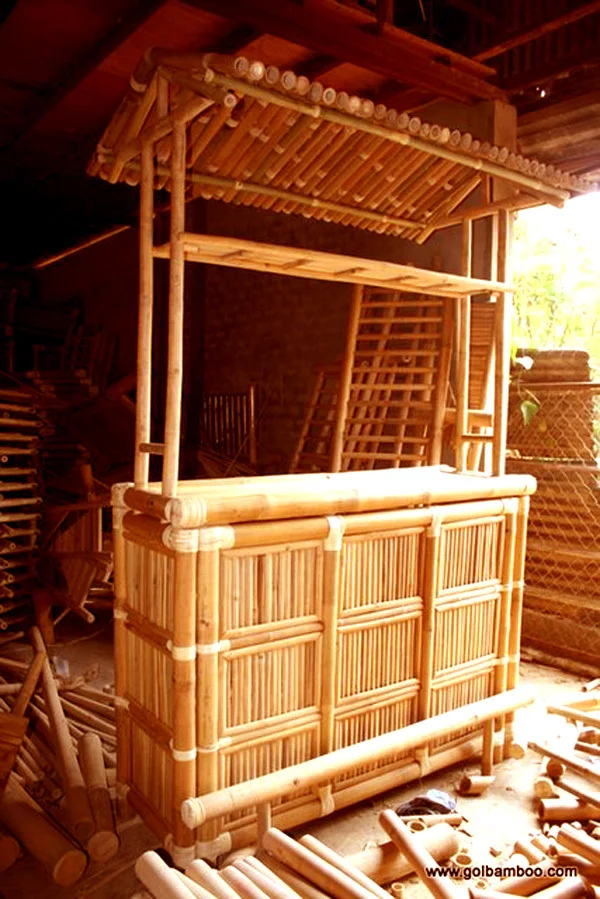 [großhandel] Bambus Bar-natürliche Bambus Bar-bambus Pavillon-bambus