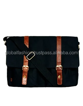 
Best selling products cotton canvas messenger bag 