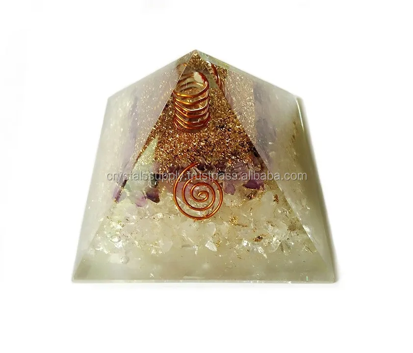 Crystal & Amethyst Orgone Energy Pyramids With Crystal Clear Quartz Point.jpg