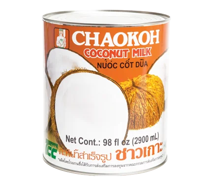 
CHAOKOH Canned Coconut Milk (17% Fat) 2900 ml 