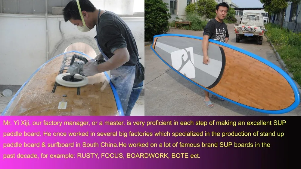 Popular Sell Epoxy Sup Paddle Board Customized Stand Up Paddle Board