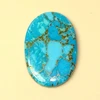 100% natural copper turquoise oval shape in all sizes