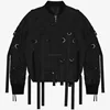 Best Design embroidered logo patch bomber jackets\Black longline lightweight men bomber jacket\New Fashion Zipper Bomber Jackets