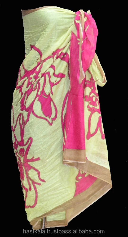 
Azo Free & Color Fast 100% Cotton Printed Sarong Pareo for Promotion / Retail / Wholesale 