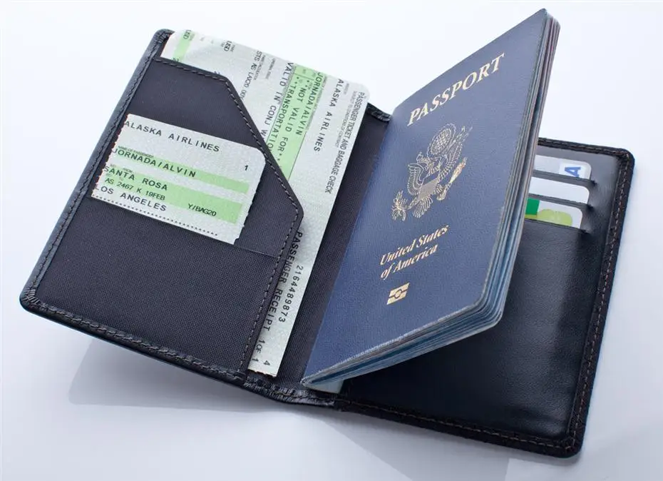 Teen Wolf Jersey Multi-purpose Travel Passport Set With Storage Bag Leather Passport Holder Passport Holder With Passport Holder Travel Wallet