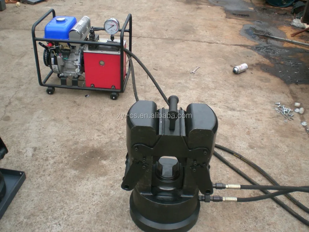 hydraulic crimping tool with hydraulic pump for crimping ACSR conductor