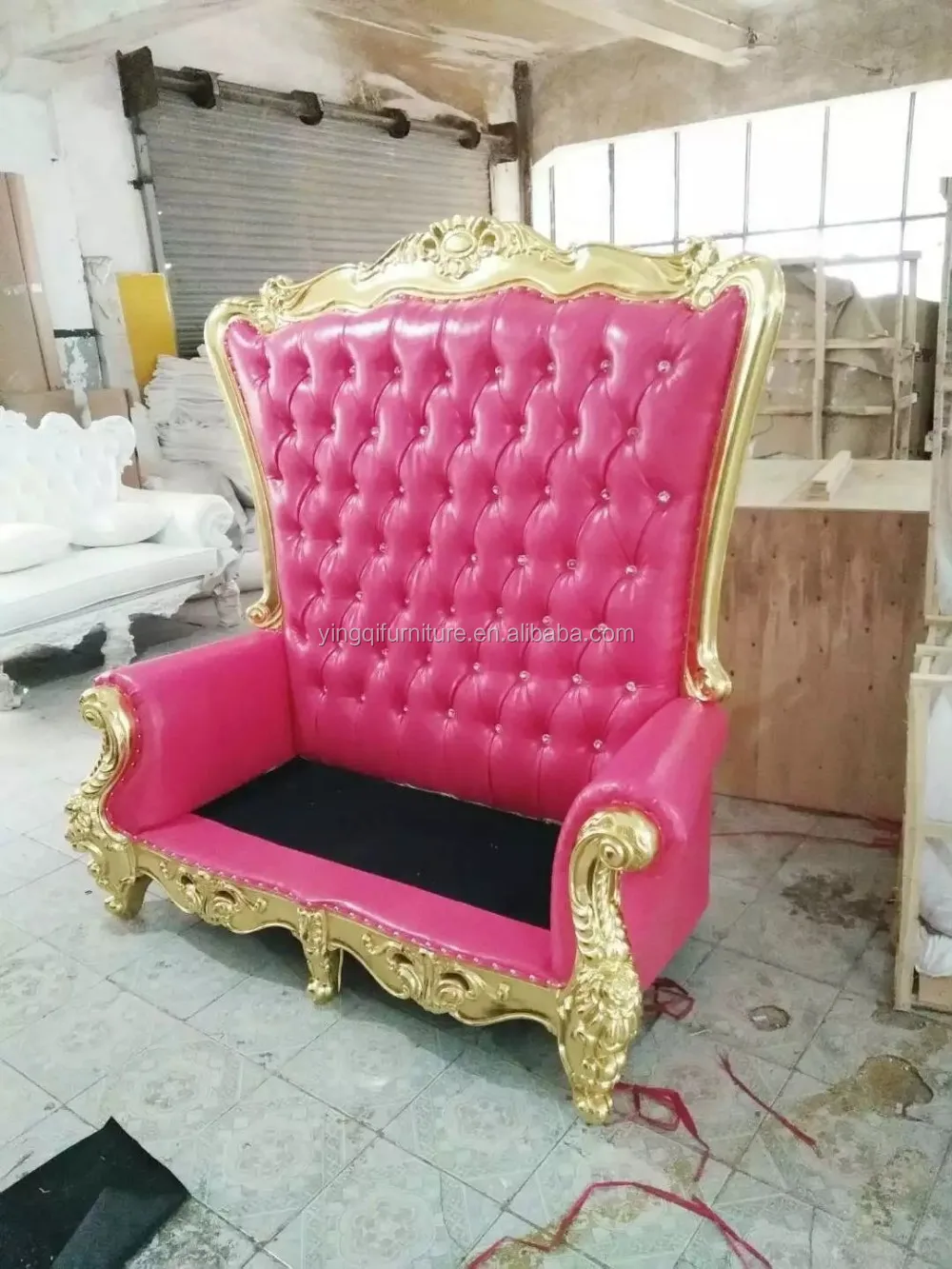 Hot Sale King And Queen Throne Chairs For Wedding Buy King Queen