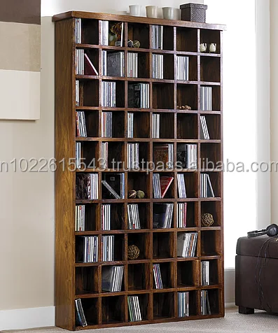 Industrial Mango Wood Multi Cabin Bookshelf Buy Wooden Book