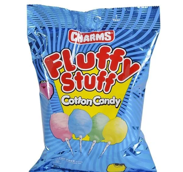 2.1 oz charms cotton candy bag