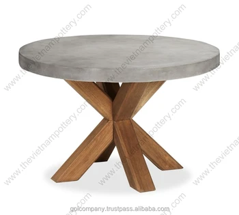 Wholesale Round Concrete Table Concrete Furniture Buy