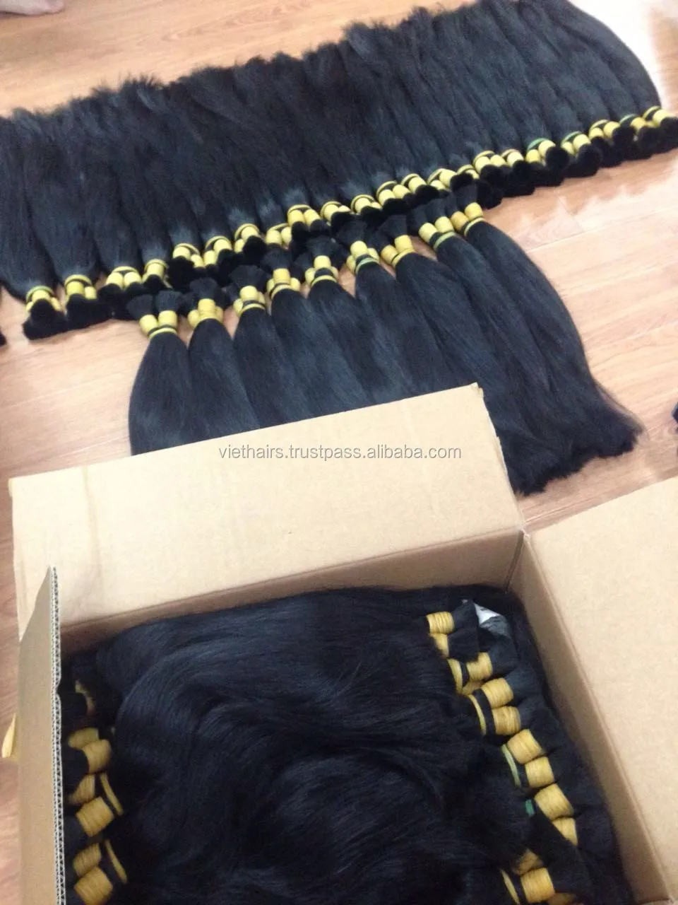 human hair extension vietnamese hair virgin hair mic hair (1)