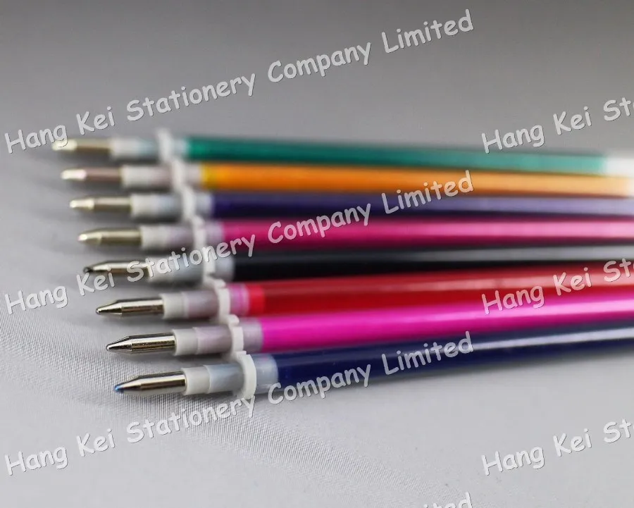 Factory Price En71 Tra Tiny Multi Bright Color Retractable Gel Pen Refill Cartridge Manufacturer