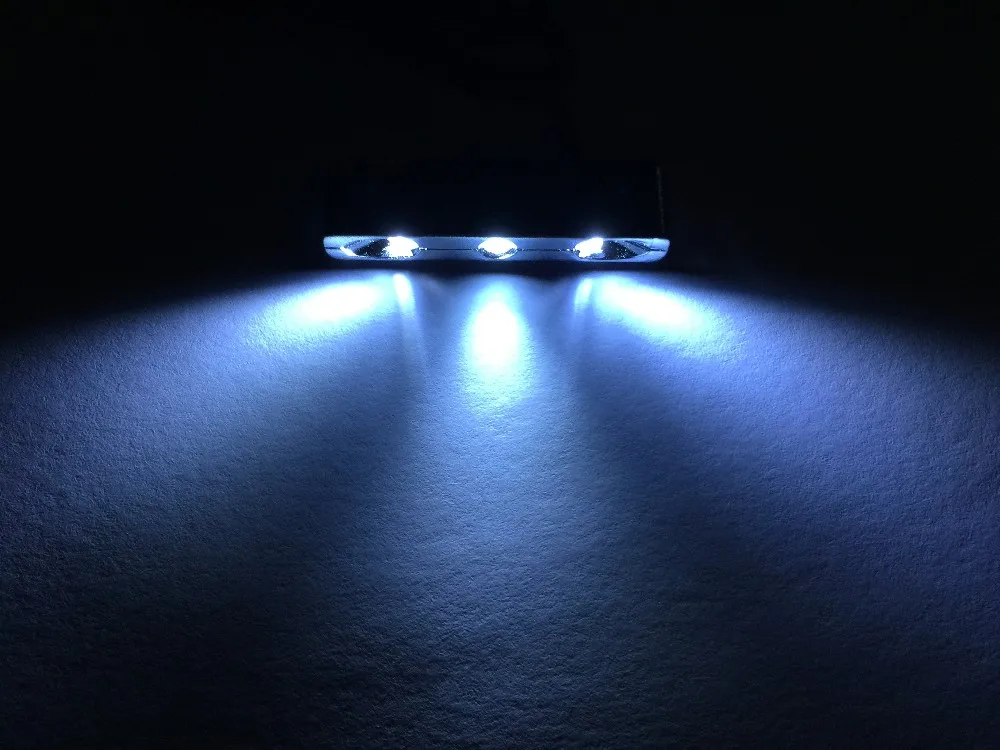 Cheap China factory mini 3led licence plate lights for motorcycles