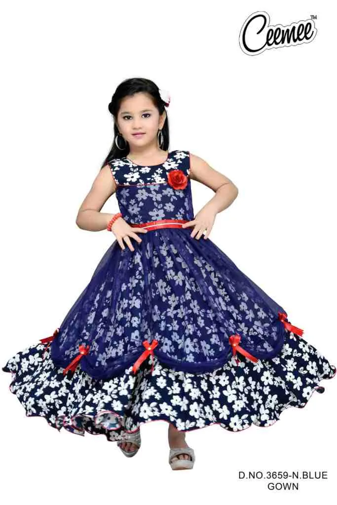 Red Eye Sea Green self Design Unique Stylish Knee Long Frock for Girls   Amazonin Clothing  Accessories