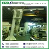 High Quality Electrical chain wire rope hoist wall pillar mounted slewing Jib Davit Crane