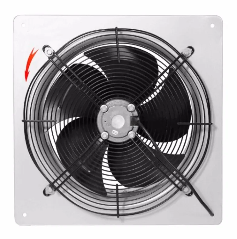 Вентилятор осевой оконный. Wall Mounted Axial Fan Plastic Blades,Bahcivan,380v,0.75KW. Roof Mounted Axial Fan.