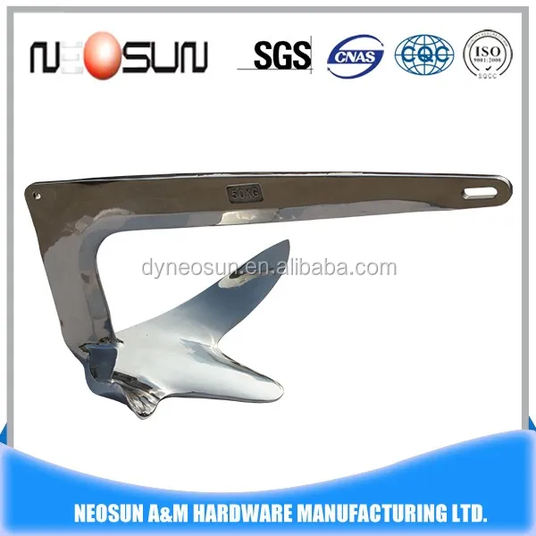 Stainless steel 1kg 2kg 2.5kg 3kg 3.5kg 5kg 10kg 15kg 20kg 25kg 30kg 50kg bruce boat anchor