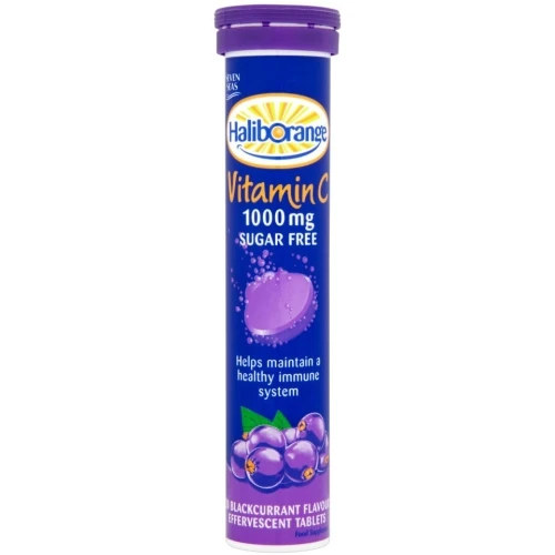 
Haliborange Effervescent Vitamin C Tablets Blackcurrant - Pack of 90 