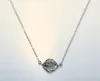 Herkimer Diamond Solid Sterling Silver Unique raw crystal Necklace