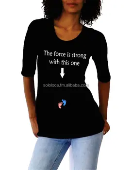 the force is strong with this one maternity shirt