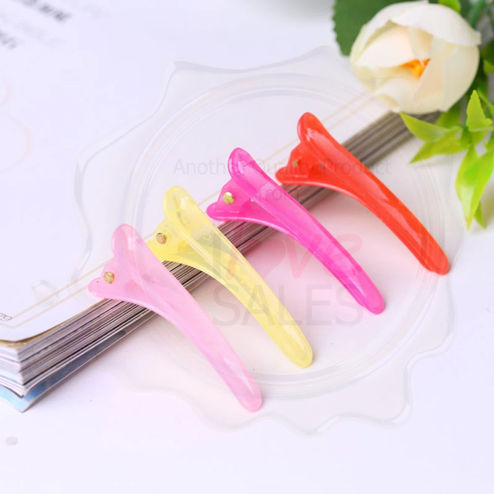 clear plastic hair clips