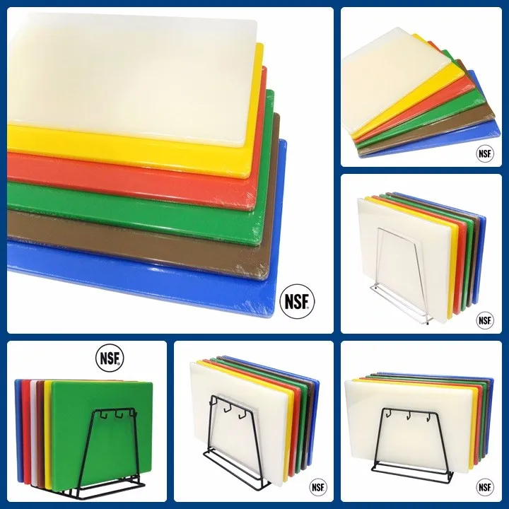 Nsf Color Coded Kitchen Pe Plastic Cutting Board From Trendware Buy