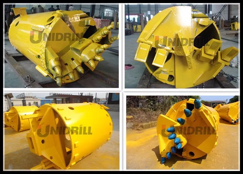 Soil/rock Drilling Bucket Conical/flat Auger Core Barrel Buy Clay