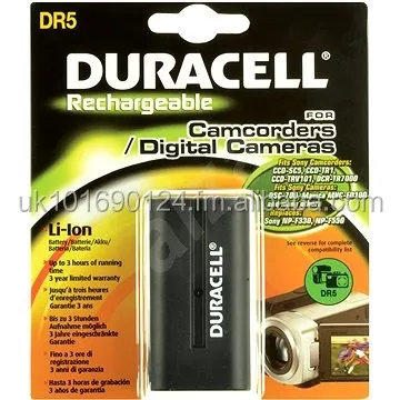 Duracell DR5, Rechargeable, Camcorder Battery