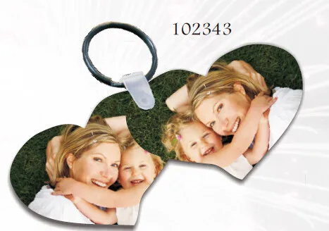 
Promotion Sublimation Blank Personalized Wood Lovers Keychain Keyring Keytag 