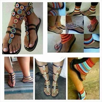 Maasai Sandals - Buy Kenyan Beaded Sandals Product on 