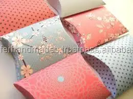 Custom Printed Pillow Boxes In Assorted Prints Suitable For Gift