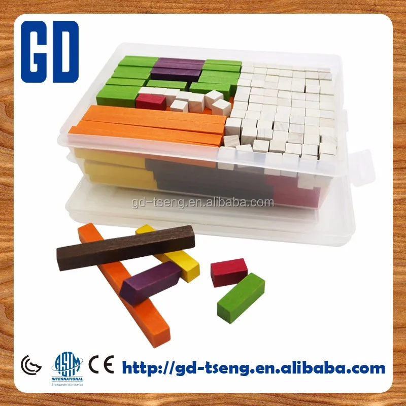 Wooden Cuisenaire Rods Math Counting Sticks| Alibaba.com